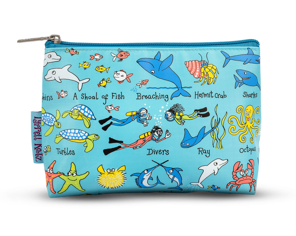 Ocean Wash Bags - Little Treasures Trading LLC