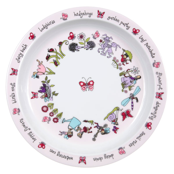 Secret Garden Plates - Little Treasures Trading LLC