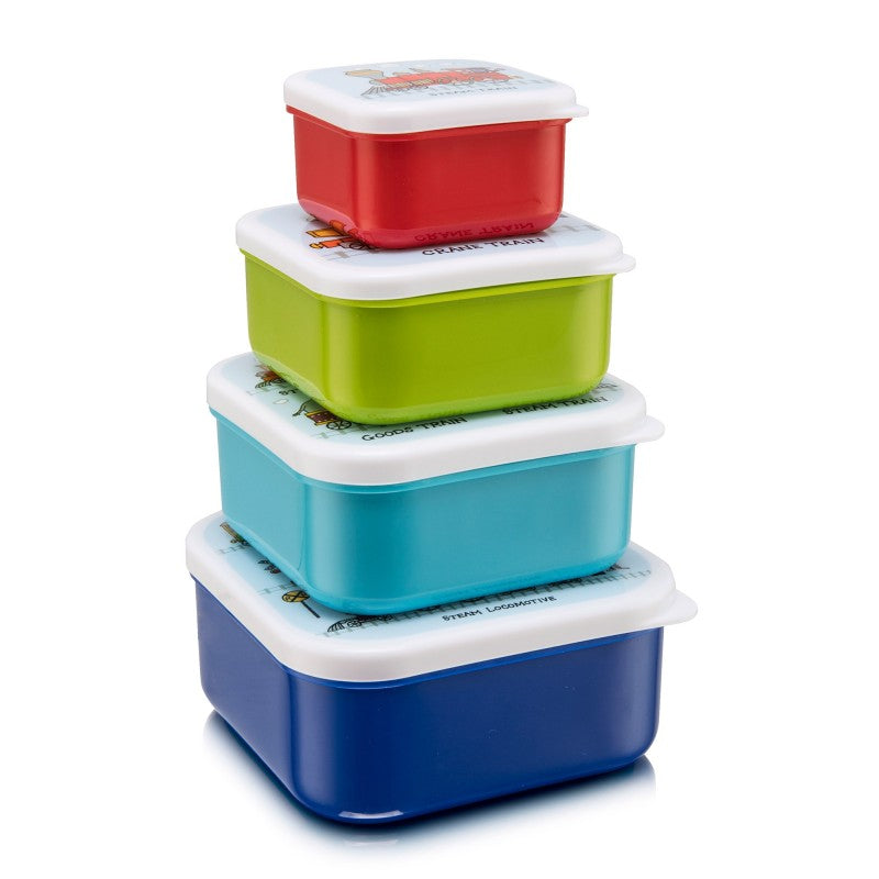 Trains Snack Boxes - Little Treasures Trading LLC