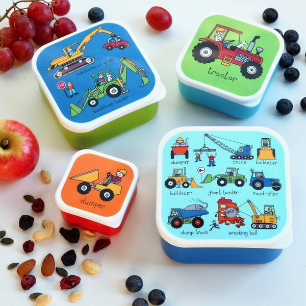 Trucks Snack Boxes - Little Treasures Trading LLC