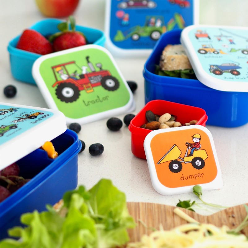 Trucks Snack Boxes - Little Treasures Trading LLC