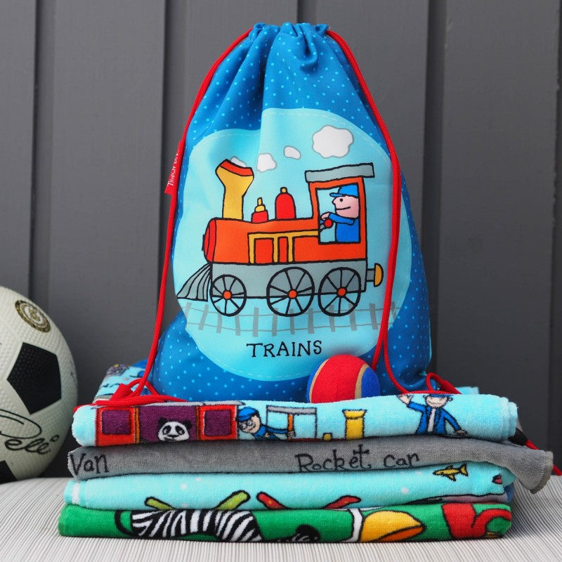 Trains Activity Bags - Little Treasures Trading LLC